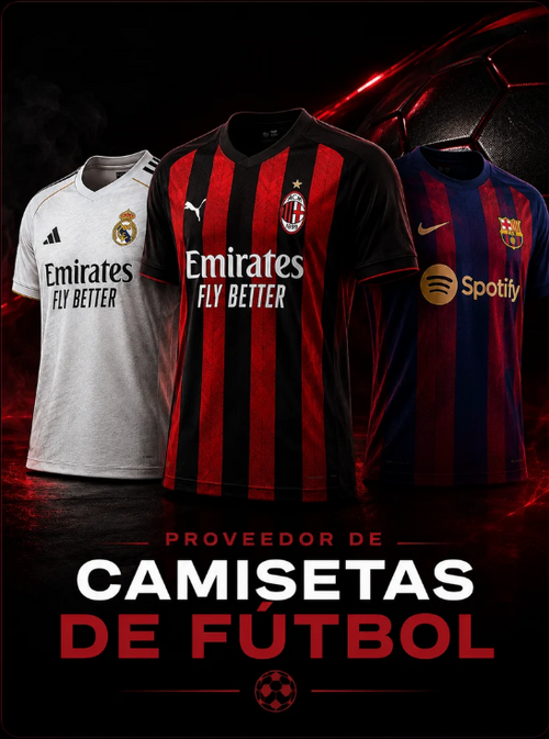 PROVEEDOR DE CAMISETAS DE FÚTBOL